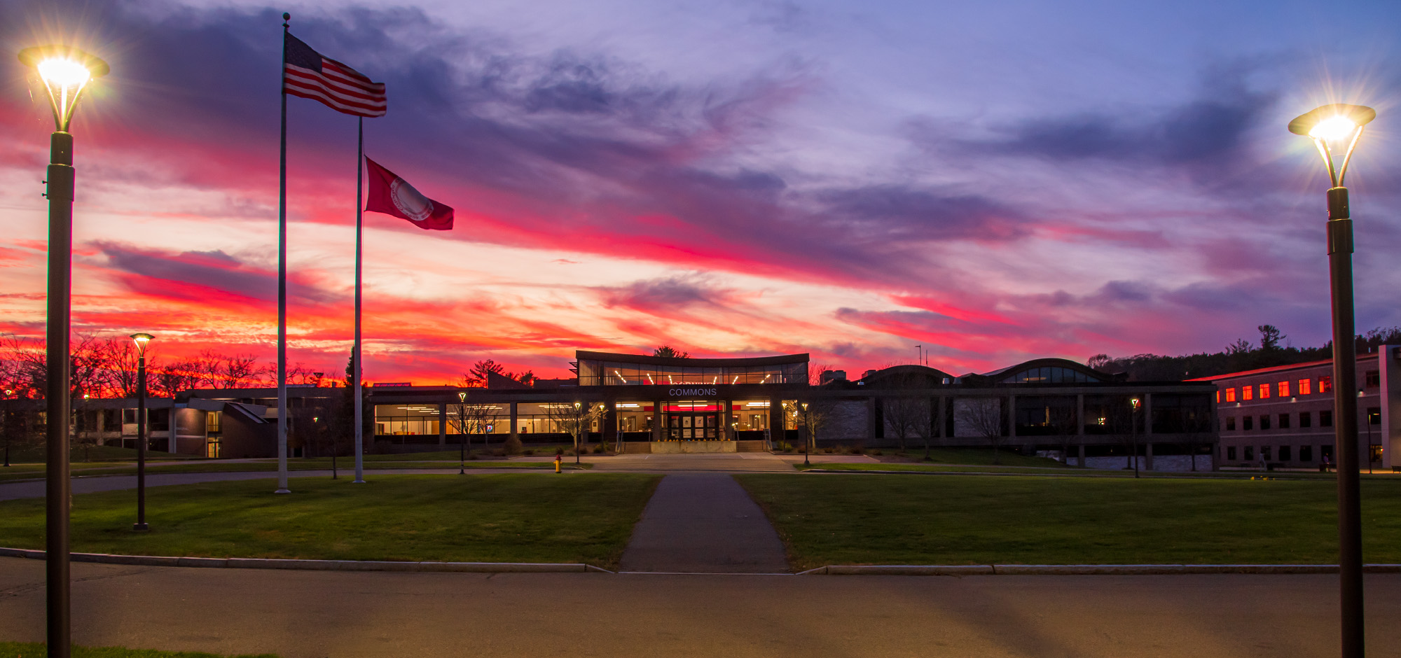 CCC Commons at Sunset