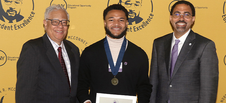 Norman R. McConney, Jr. Award for Student Excellence from the State University of New York (SUNY)